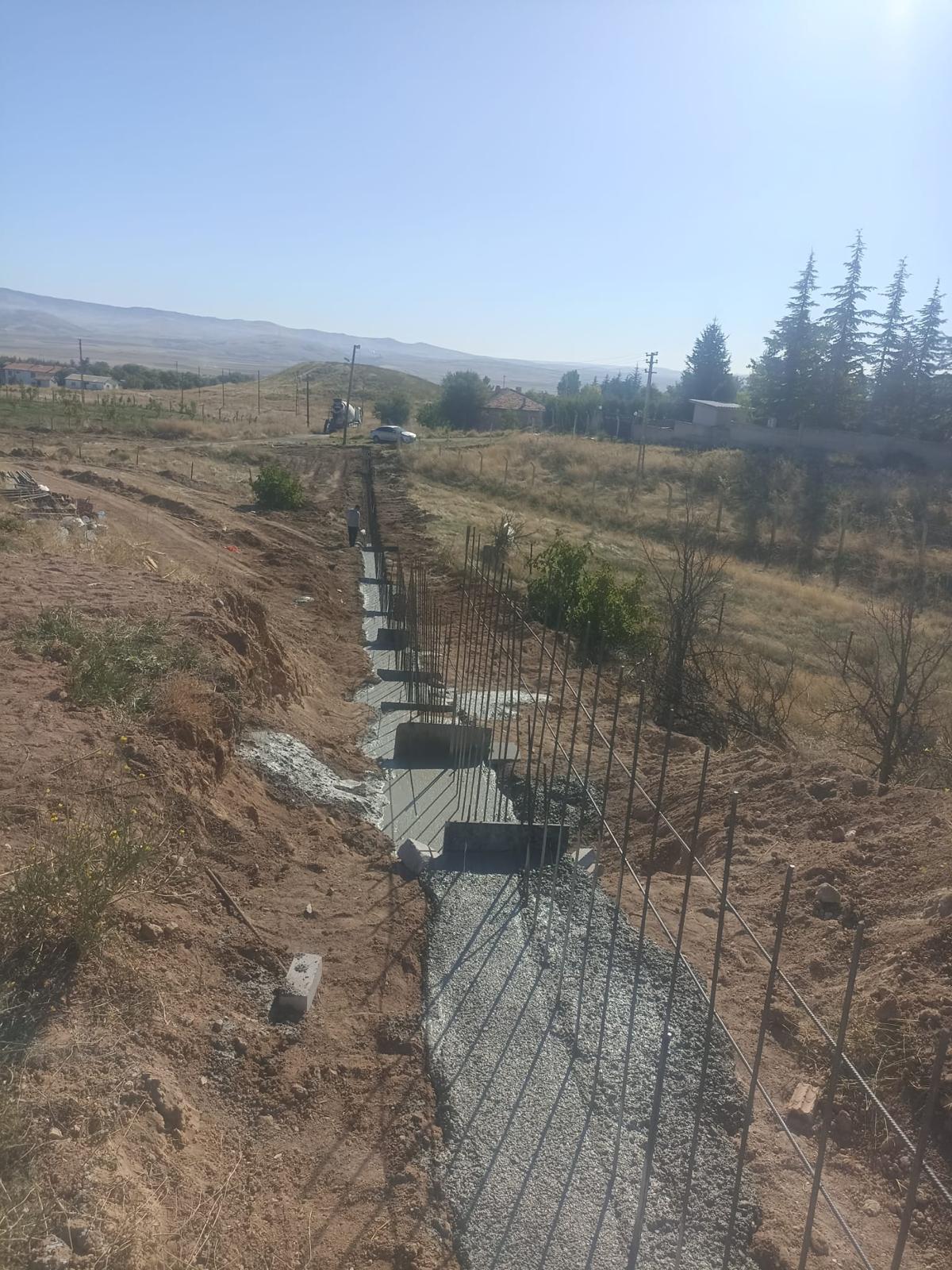 Ankara Bahçe Duvarı - Gölbaşı - Ankara bahçe duvarı projesi