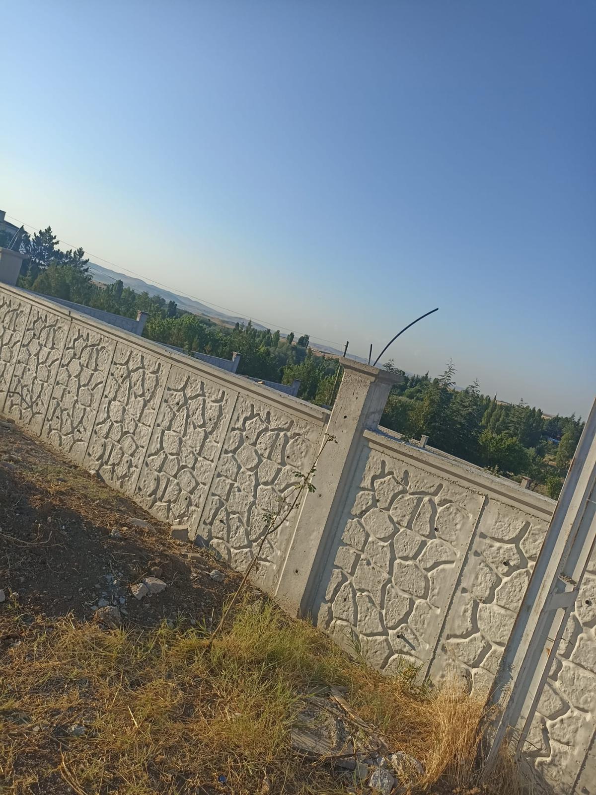 Ankara Bahçe Duvarı - Çankaya - Ankara bahçe duvarı projesi