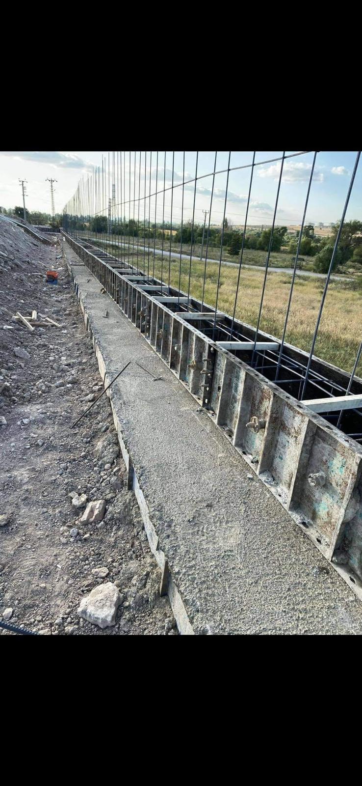 Ankara Beton Duvar - Çayyolu - Ankara bahçe duvarı projesi