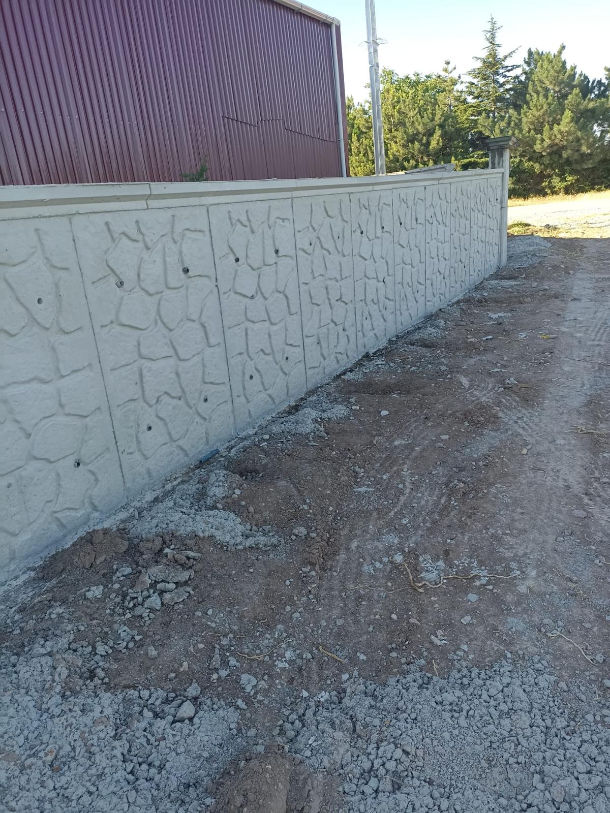 Ankara Bahçe Duvarı - Mamak - Ankara bahçe duvarı projesi