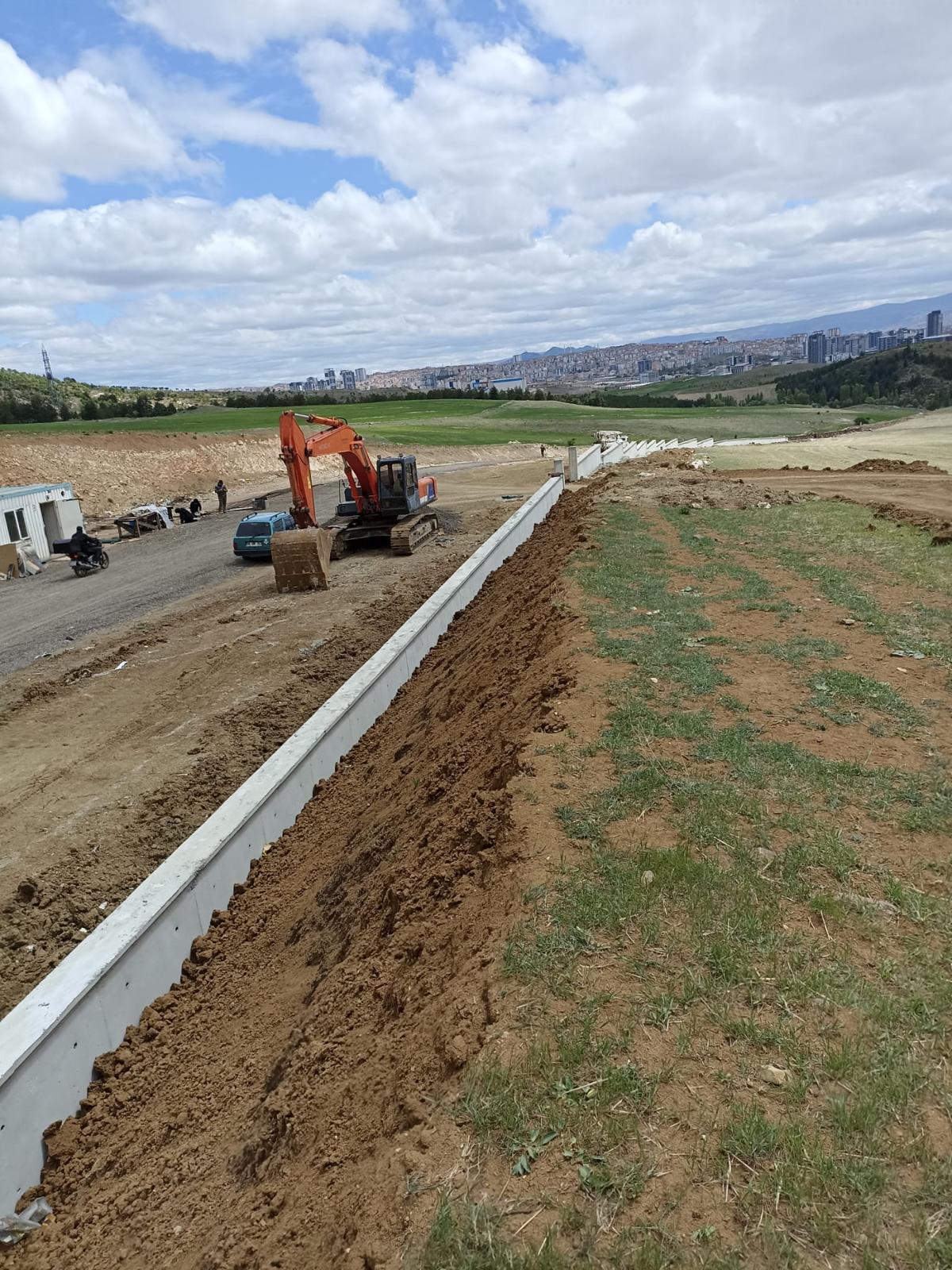 Ankara Çelik Kalıp - Altındağ - Ankara bahçe duvarı projesi