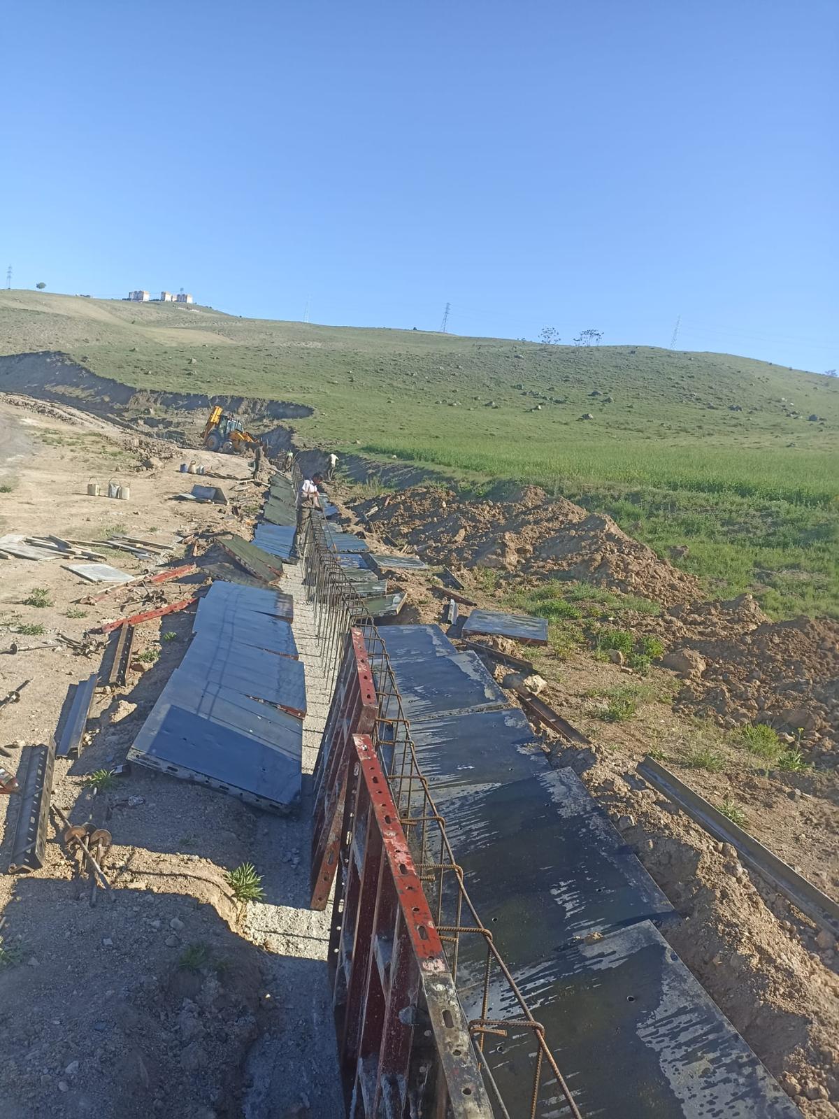 Ankara Beton Duvar - Bala - Ankara bahçe duvarı projesi