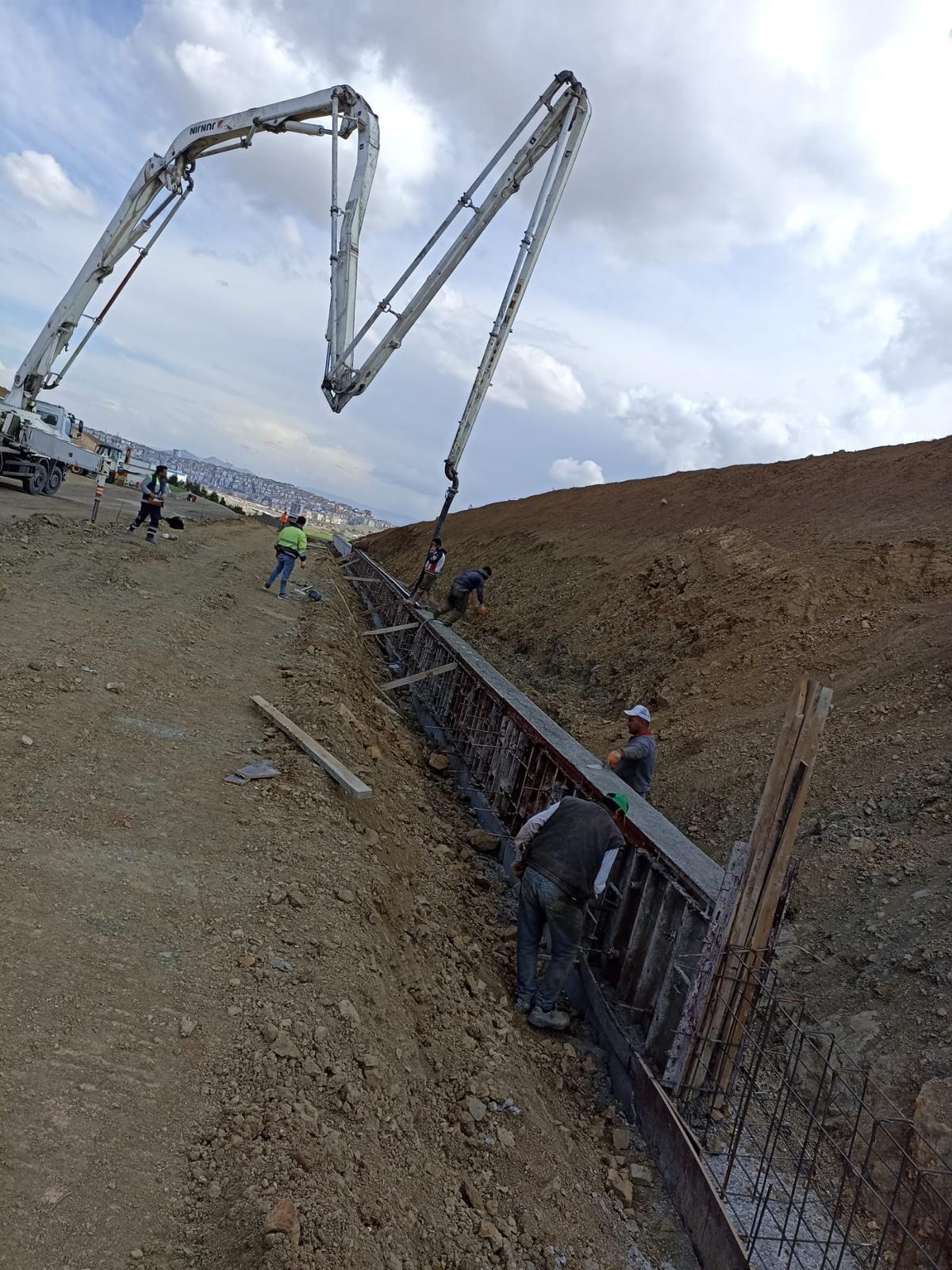 Ankara Bahçe Duvarı - Çamlıdere - Ankara bahçe duvarı projesi