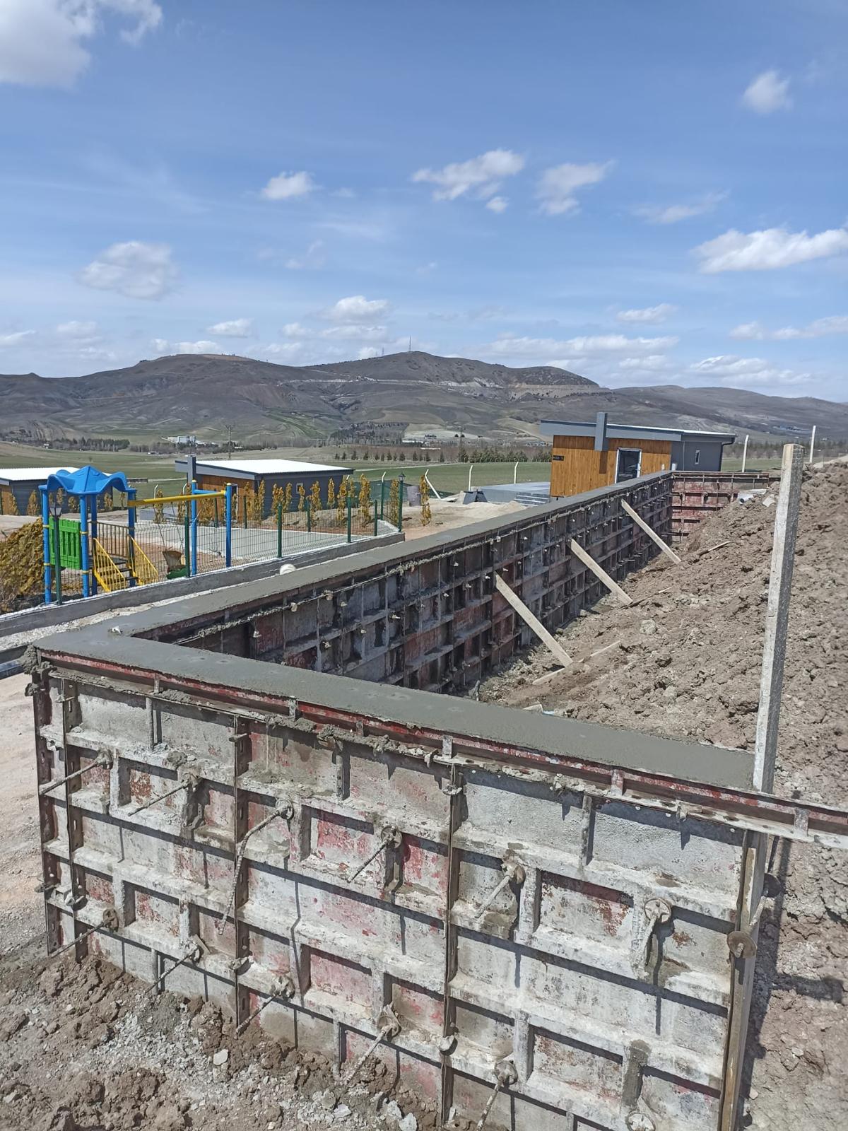 Ankara İstinat Duvarı - Haymana - Ankara bahçe duvarı projesi