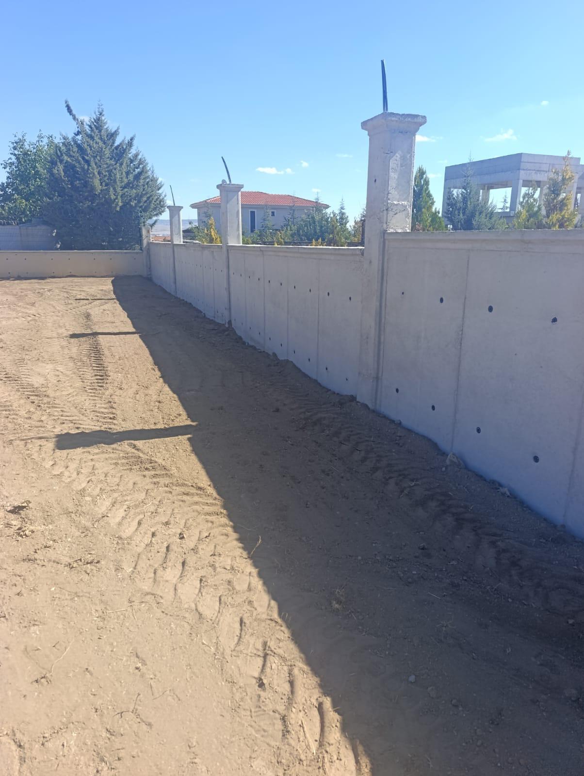 Ankara Bahçe Duvarı - Kızılcahamam - Ankara bahçe duvarı projesi