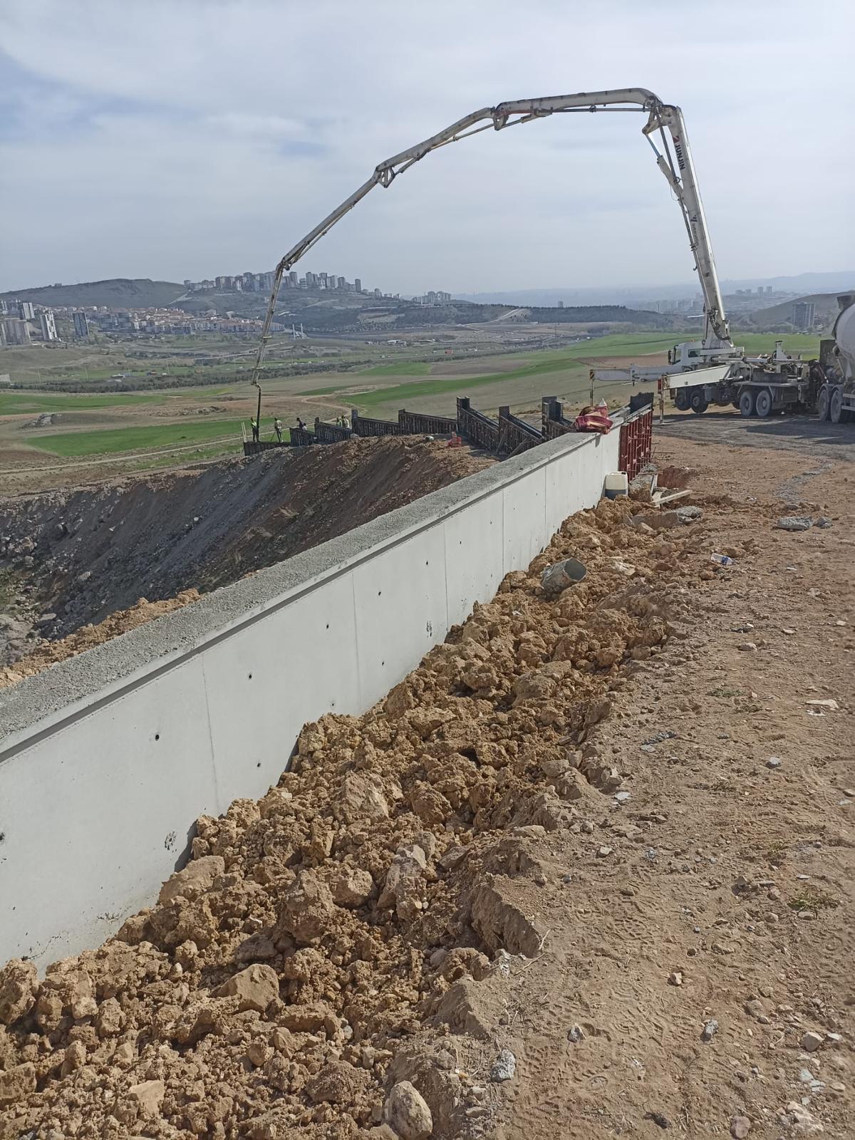 Ankara Bahçe Duvarı - Gölbaşı - Ankara bahçe duvarı projesi