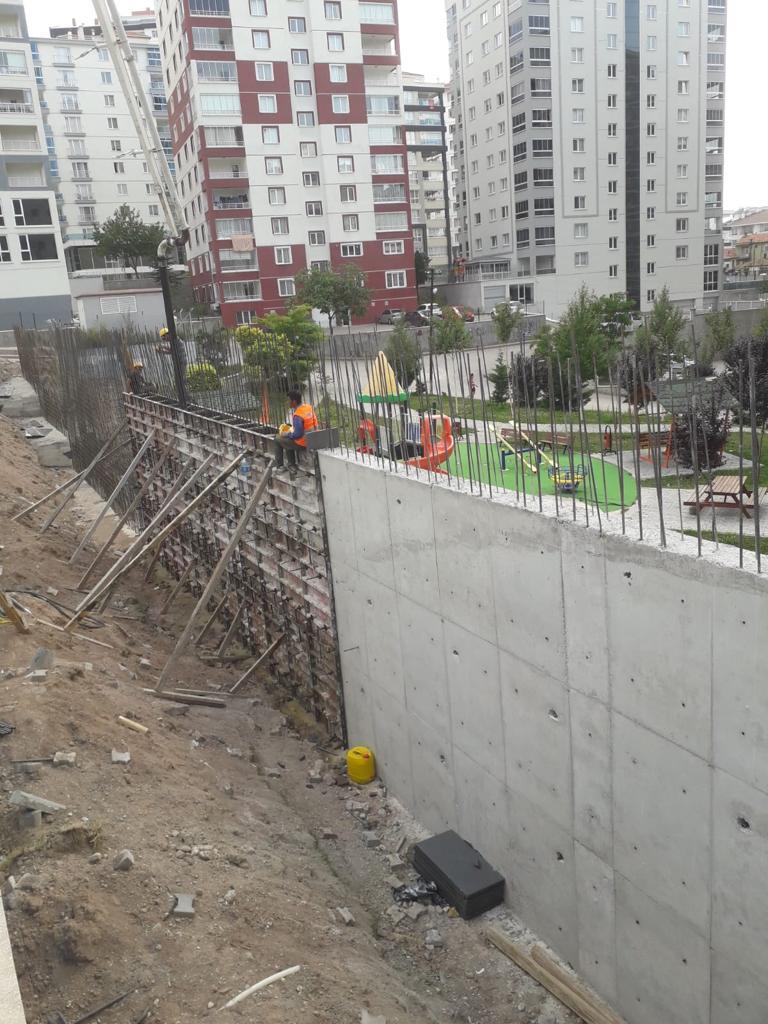 Ankara Beton Duvar - Çayyolu - Ankara bahçe duvarı