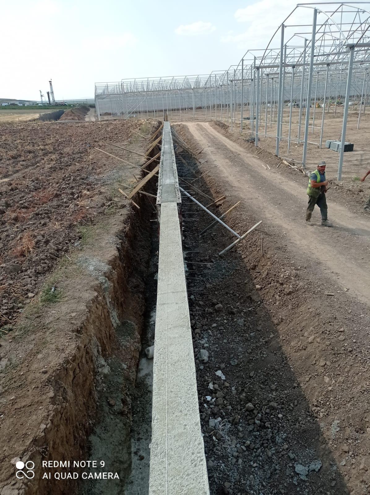 Ankara Çelik Kalıp - Tulumtaş - Ankara bahçe duvarı projesi